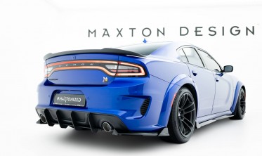 Центральный диффузор Street Pro на задний бампер Dodge Charger RT Scat Pack Widebody Mk3 фото