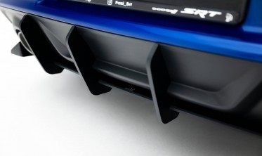 Центральный диффузор Street Pro на задний бампер Dodge Charger RT Scat Pack Widebody Mk3 фото