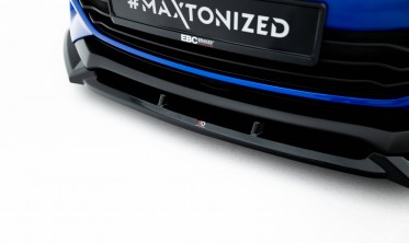 Тюнинг накладка (юбка) на передний бампер Subaru BRZ Mk2 вар. 1 Maxton design фото