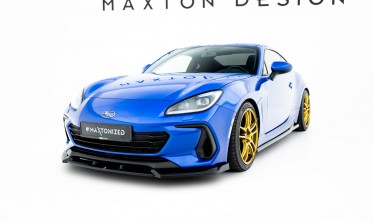 Тюнинг накладка (юбка) на передний бампер Subaru BRZ Mk2 вар. 1 Maxton design фото