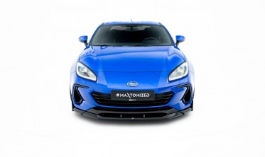 Тюнинговый нижний диффузор (элерон) на передний бампер Toyota GR86 Mk1 / Subaru BRZ Mk2 вар. 3 фото