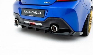 Тюнінговий дифузор (спліттер) на задній бампер Toyota GR86 Mk1, Subaru BRZ Mk2 вар. 1 фото