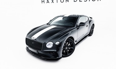 Тюнінг накладка (губа) на передній бампер Bentley Continental GT Coupe Mk3 Maxton design фото