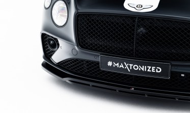 Тюнінг накладка (губа) на передній бампер Bentley Continental GT Coupe Mk3 Maxton design фото
