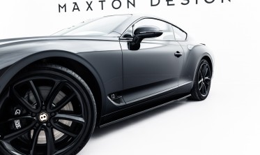 Тюнинг накладки (листвы) под боковые пороги Bentley Continental GT Coupe Mk3 фото