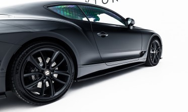 Тюнинг накладки (листвы) под боковые пороги Bentley Continental GT Coupe Mk3 фото
