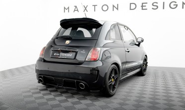 Бокові тюнінг накладки (елерони) на задній бампер Abarth 500 Mk1 вар. 2 фото