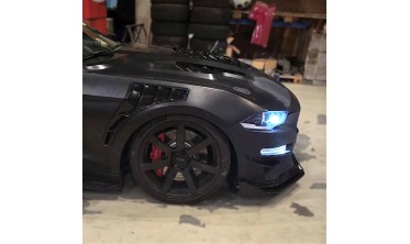 Алюминиевые крылья Ford Mustang (2018-2021 GT, Ecoboost) GT500 стиль фото
