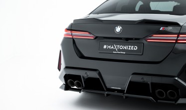Тюнинг диффузор на задний бампер BMW M5 G90 Sedan / M5 G99 Touring фото