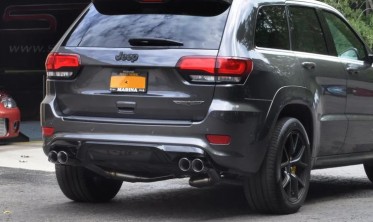 Дифузор заднього бампера Jeep grand cherokee wk 2 (2014-2021) srt фото