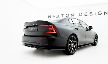 Тюнинг диффузор на задний бампер Volvo S60 / V60 Mk3 R-Design фото
