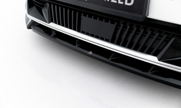 Тюнинг накладка (юбка) на передний бампер Kia EV6 Mk1 Maxton design фото