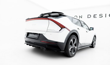 Тюнінг дифузор (накладка) на задній бампер Kia EV6 Mk1 Maxton design фото
