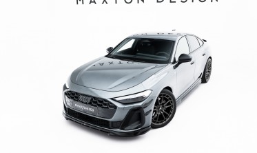 Тюнинг накладка (юбка) на передний бампер Audi A5 S-Line Sedan / Avant B10 Maxton design вар. 1 фото