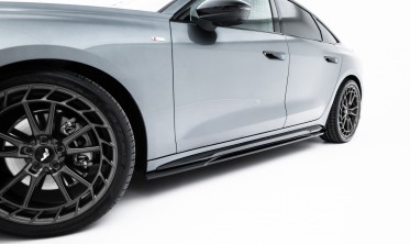 Тюнінг дифузори (накладки) на бокові пороги Audi A5 2024- B10 S-Line фото
