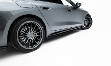 Тюнінг дифузори (накладки) на бокові пороги Audi A5 2024- B10 S-Line фото