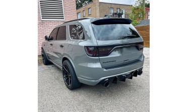 Диффузор заднего бампера Dodge Durango (2014-2023) глянец фото
