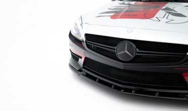 Тюнінг накладка (губа) на передній бампер Mercedes-Benz SL 63 AMG R231 Maxton design вар. 1 фото