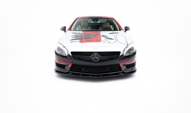 Тюнінг накладка (губа) на передній бампер Mercedes-Benz SL 63 AMG R231 Maxton design вар. 1 фото