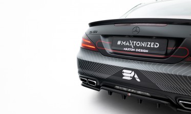 Тюнинг диффузор (накладка) на задний бампер Mercedes-Benz SL 63 AMG R231 фото