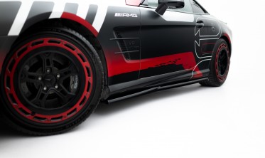 Нижні накладки (лістви) на бокові пороги Mercedes-Benz SL 63 AMG R231 фото