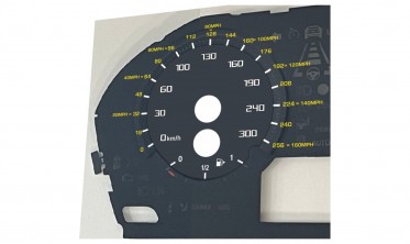 Тюнинговые накладки в щиток приборов BMW F20, F21, F22, F23, F45, F46, X1 F48, X2 F39 в М стиле фото