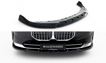 Тюнінг накладка (губа) на передній бампер BMW 7 G70 Maxton design вар. 1 фото