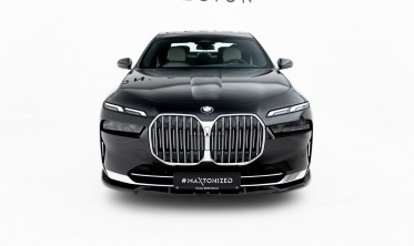 Тюнинг накладка (юбка) на передний бампер BMW 7 G70 Maxton design вар. 1 фото