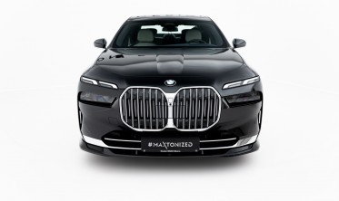 Передній дифузор (тюнінг накладка) на бампер BMW 7 G70 вар. 2 фото