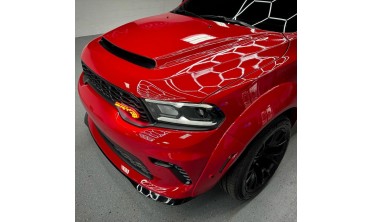 Алюмінієвий капот Dodge Durango (2014-2021) Demon style фото