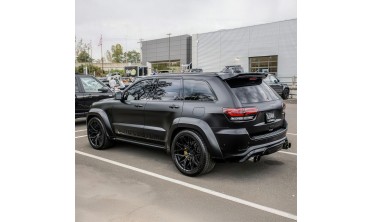 комплект разширенного обвеса для Jeep Grand Cherokee WK2 в стиле SRT Wide Body фото