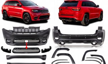 комплект обвеса для Jeep Grand Cherokee WK2 в стилі Trackhawk SRT фото