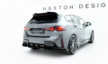 Центральний тюнінг дифузор на задній бампер BMW M135i F70 Street Pro фото