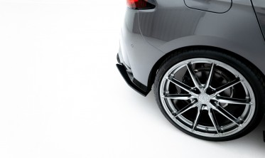 Боковые накладки (элероны) на задний бампер BMW M135i F70 Street Pro вар. 1 фото