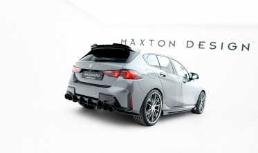 Боковые накладки (элероны) на задний бампер BMW M135i F70 Street Pro вар. 1 фото