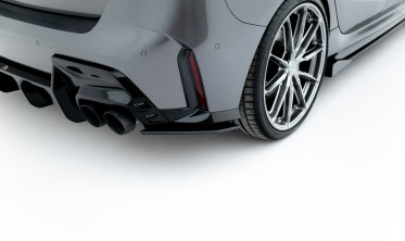 Бокові накладки на задній бампер BMW 1 M-Pack F70 / M135i F70 Street Pro вар. 2 фото