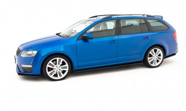 Тюнинг накладки на пороги Skoda Octavia MK3 / Mk3 FL версия RS фото