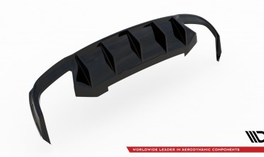 Диффузор заднего бампера SKODA OCTAVIA RS MK3 / MK3 FL глянцевый фото