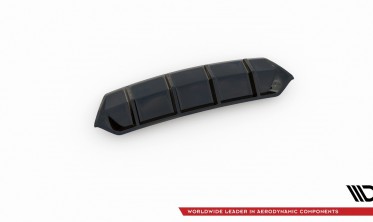 Центральная накладка заднего бампера Skoda Octavia RS MK3 / MK3 FL Hatchback / Estate фото