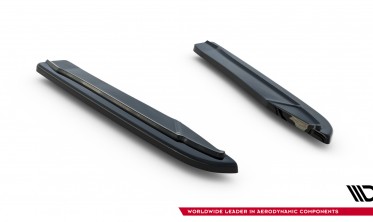 Боковые накладки заднего бампера Splitters Skoda Octavia 3 версия RS дорестайл/рестайл фото