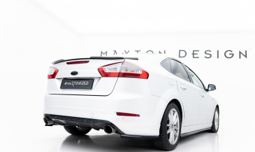 Бокові тюнінг накладки (елерони) на задній бампер Ford Mondeo Mk4 Sedan рест. ST-Line фото
