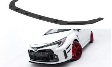 Нижня тюнінг накладка Street Pro на передній бампер Toyota Corolla Mk12 GR фото