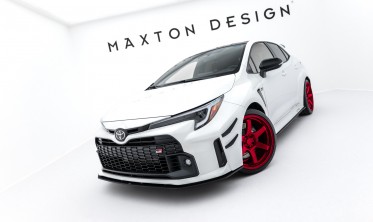 Нижня тюнінг накладка Street Pro на передній бампер Toyota Corolla Mk12 GR фото