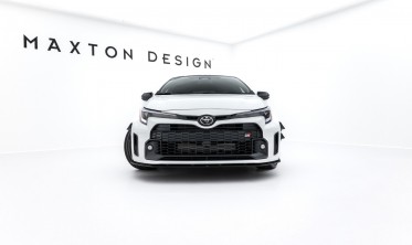 Нижня тюнінг накладка Street Pro на передній бампер Toyota Corolla Mk12 GR фото