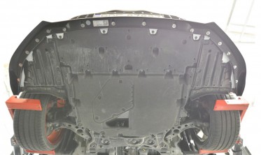 Нижний диффузор (накладка) на передний бампер Toyota Corolla Mk12 GR вар. 2 фото