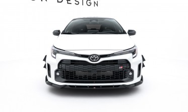 Нижний диффузор (накладка) на передний бампер Toyota Corolla Mk12 GR вар. 2 фото