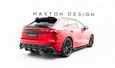 Тюнінговий нижній 3D спойлер на кришку багажника Audi Q8 / RSQ8 / SQ8 / Q8 S-Line Mk1 фото