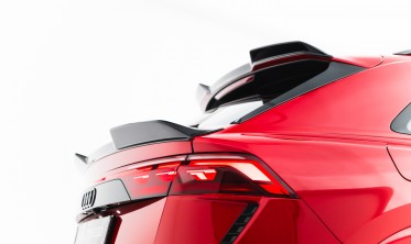Тюнінговий нижній 3D спойлер на кришку багажника Audi Q8 / RSQ8 / SQ8 / Q8 S-Line Mk1 фото