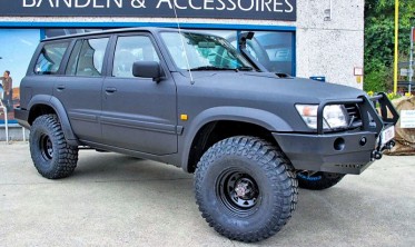 Защитная дуга для силового бампера NISSAN PATROL Y61 фото