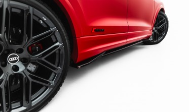 Тюнінг накладки (леза) на бокові пороги Audi RSQ8 Mk1 2023- Maxton фото